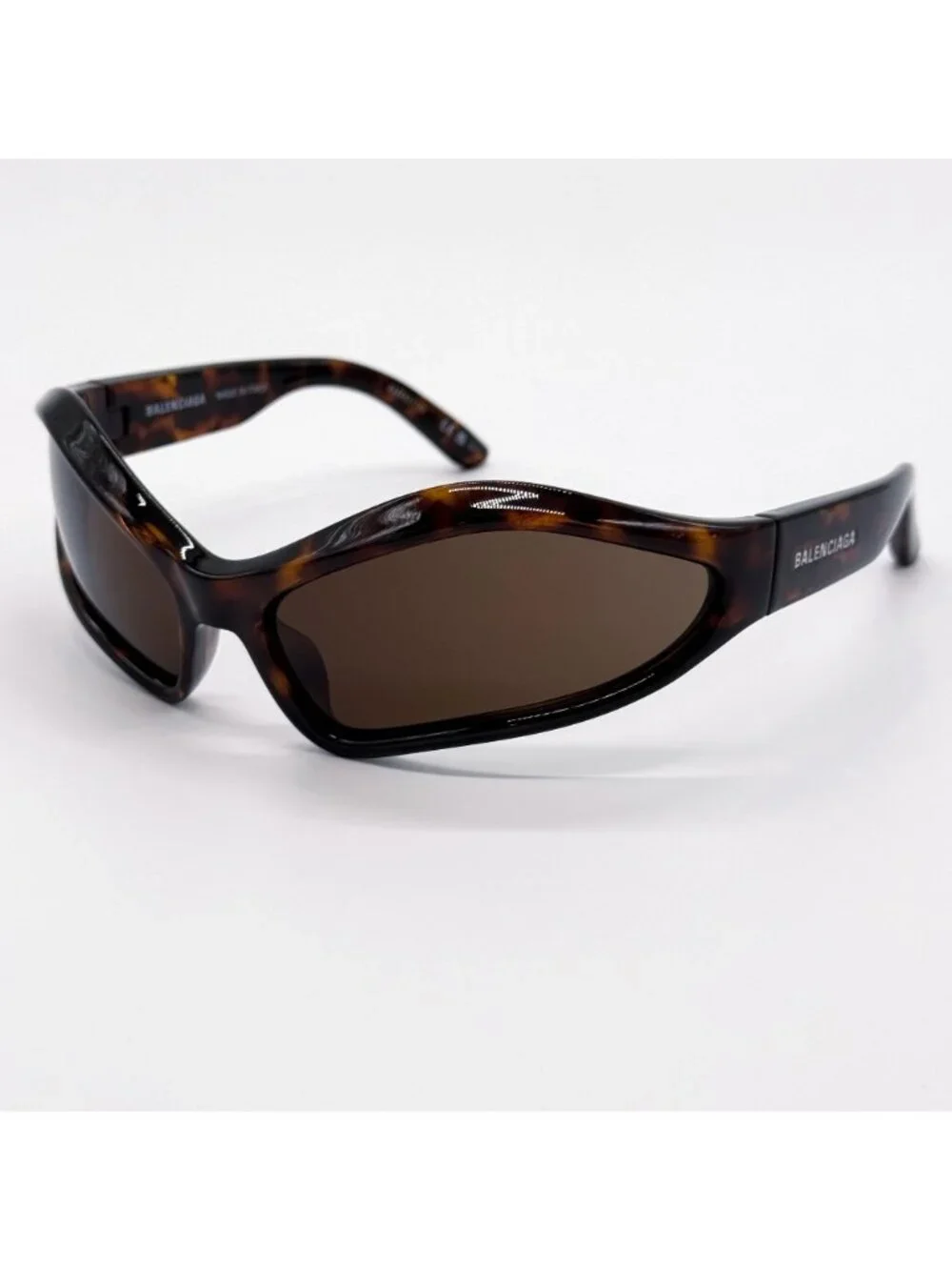 NEW BALENCIAGA BB0314S 002 SUNGLASSES HAVANA UNISEX GEOMETRIC EYEWEAR BALENCIAGA - Picture 2 of 9